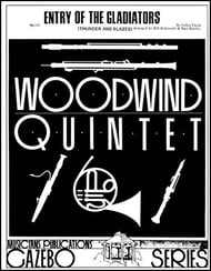 ENTRY OF THE GLADIATORS WOODWIND 5 cover